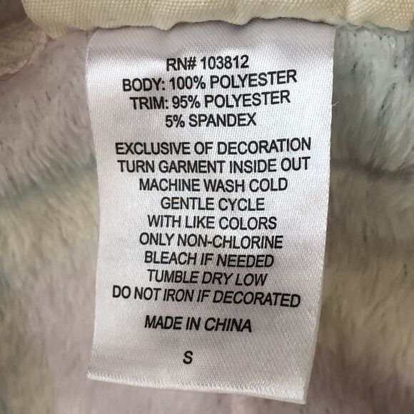 Munki Munki Women's Hooded Pockets One Piece Pajama Star Wars Front Zipper Small - Picture 14 of 16